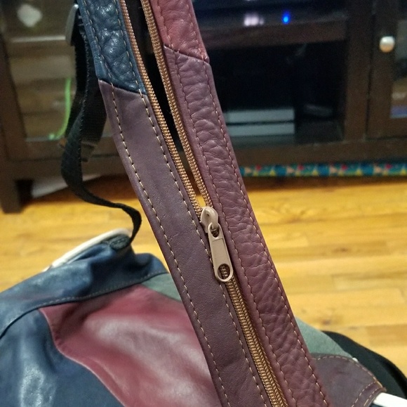 Patchwork  bookbag / backpack - Picture 4 of 8